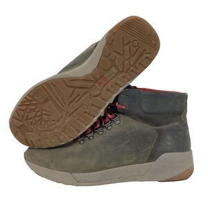 Timberland Premium - Women's Sz 9 - Gray Leather Ankle Boots - A1ZG8 - A3219